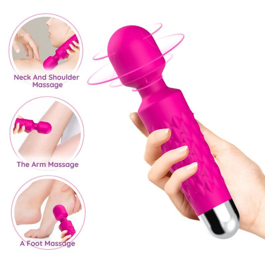 ARMONY - POSTMAN MASSAGER & VIBRATOR SUPER FLEXIBLE HEAD FUCHSIA - 1