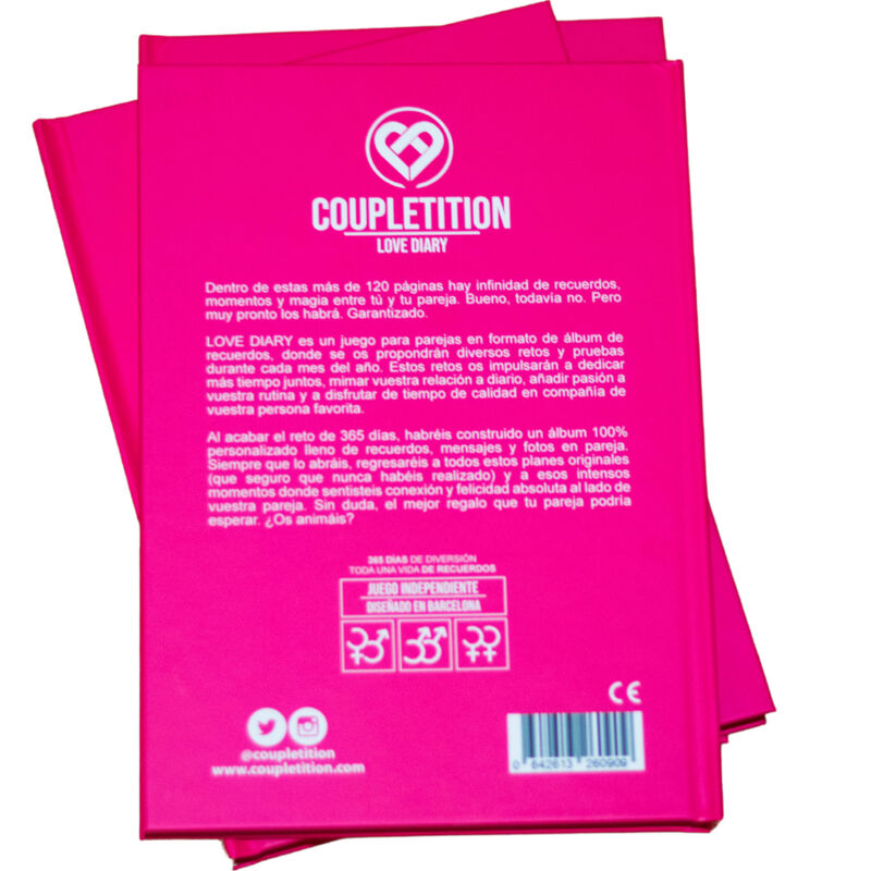 COUPLETITION - LOVE DIARY ALBUM OF MEMORIES & WISHES FOR A COUPLE - 1