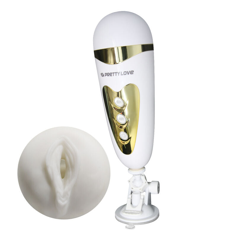 PRETTY LOVE - MASTURBATORE MASCHILE CON VIBRAZIONE E SUONO SALLY - Secretroomsexyshop
