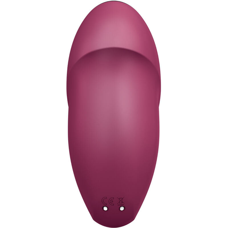 SATISFYER - TAP & CLIMAX 1 LAY-ON VIBRATOR GREY - 5