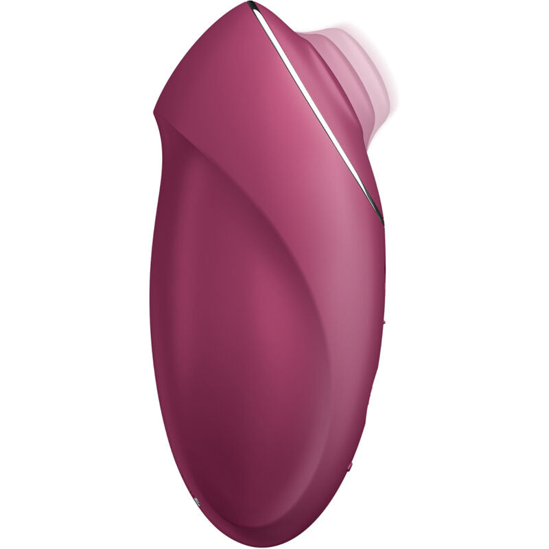 SATISFYER - TAP & CLIMAX 1 LAY-ON VIBRATOR GREY - 2