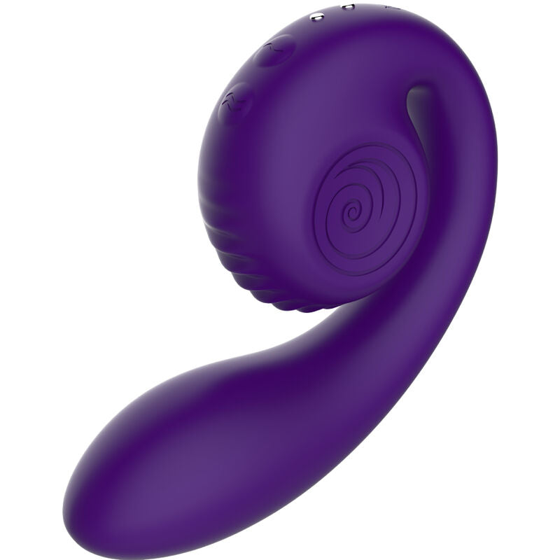 SNAIL VIBE - GIZI DUAL STIMULATOR TIFFANY - PURPLE - 10