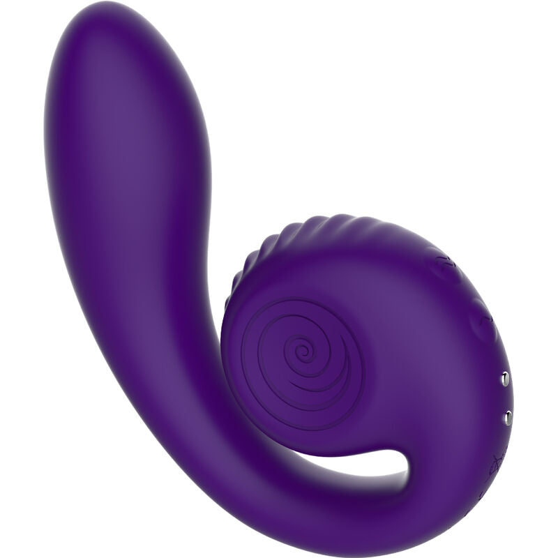 SNAIL VIBE - GIZI DUAL STIMULATOR TIFFANY - PURPLE - 6
