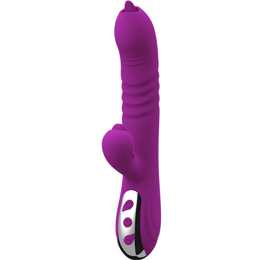 ARMONY - FAIRY MULTIFUNCTION VIBRATOR DOUBLE TONGUE VIOLET HEAT EFFECT - 1