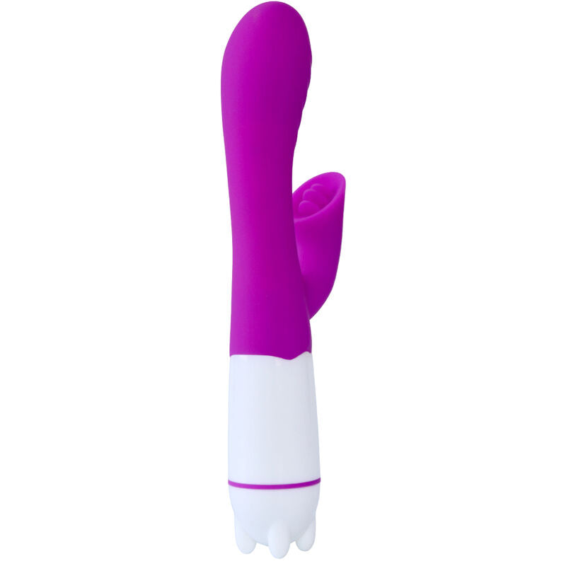 ARMONY - HAPPY VIBRATOR AND STIMULATOR WITH RECHARGEABLE PURPLE TONGUE
