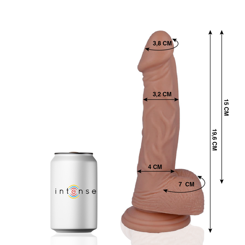 MR INTENSE - 16 REALISTIC COCK 19.6 CM -O- 3.2 CM - 4