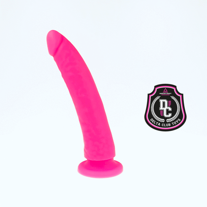 DELTA CLUB - TOYS PINK DILDO MEDICAL SILICONE 17 CM -O- 3 CM - 4
