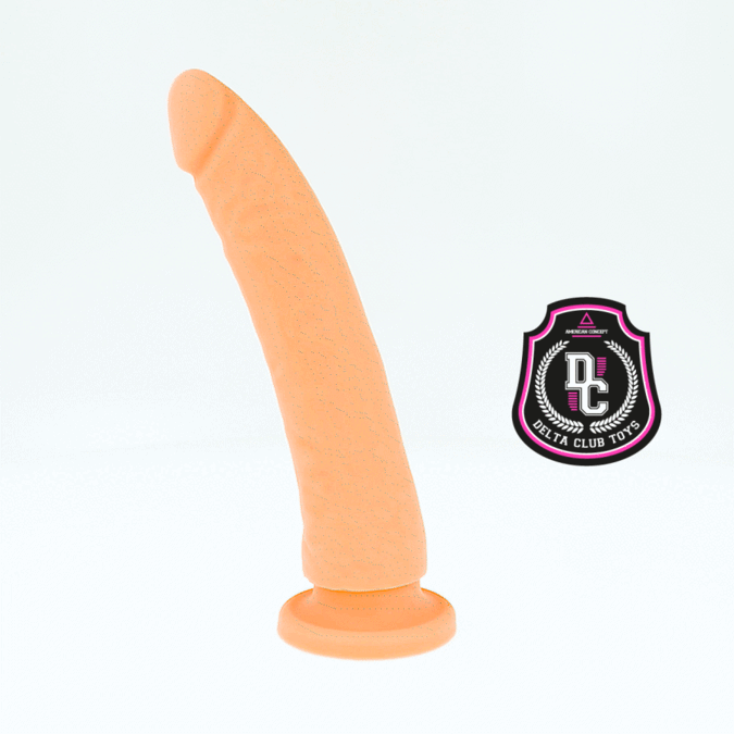 DELTA CLUB - TOYS NATURAL DILDO MEDICAL SILICONE 20 CM -O- 4 CM - 5