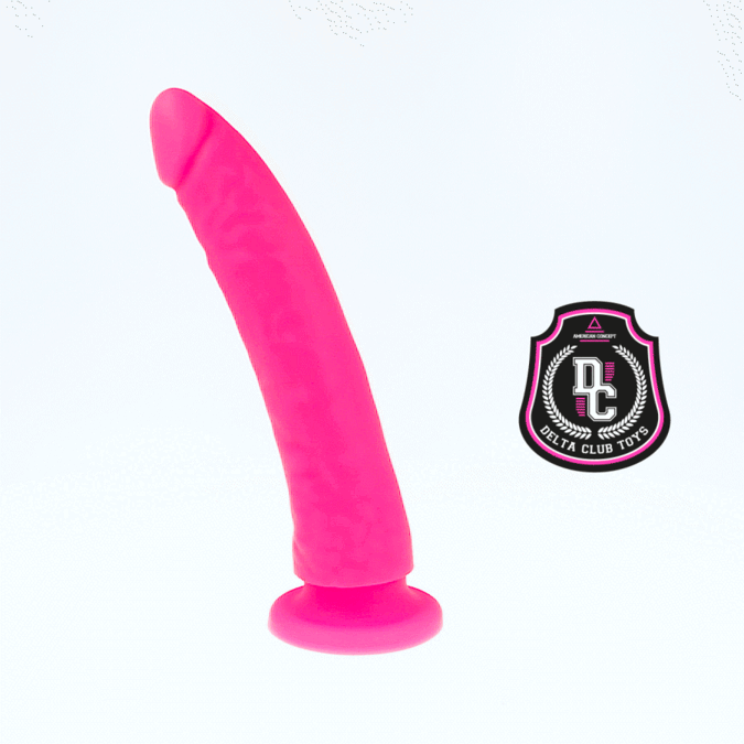 DELTA CLUB - TOYS PINK DILDO MEDICAL SILICONE 20 CM -O- 4 CM - 2