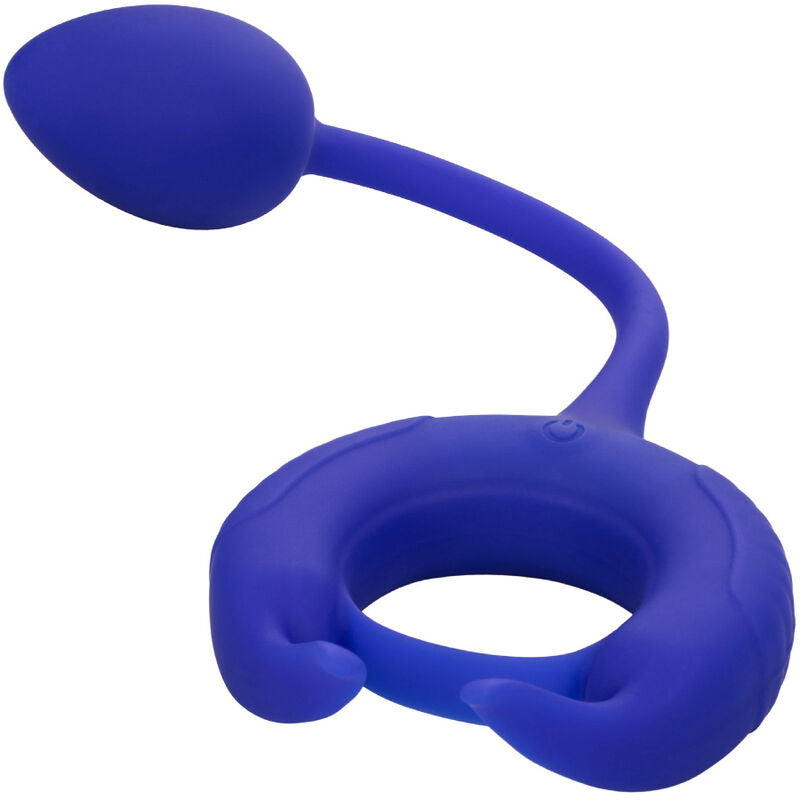 CALEXOTICS - ADMIRAL WEIGHTED COCK RING BLUE - 4