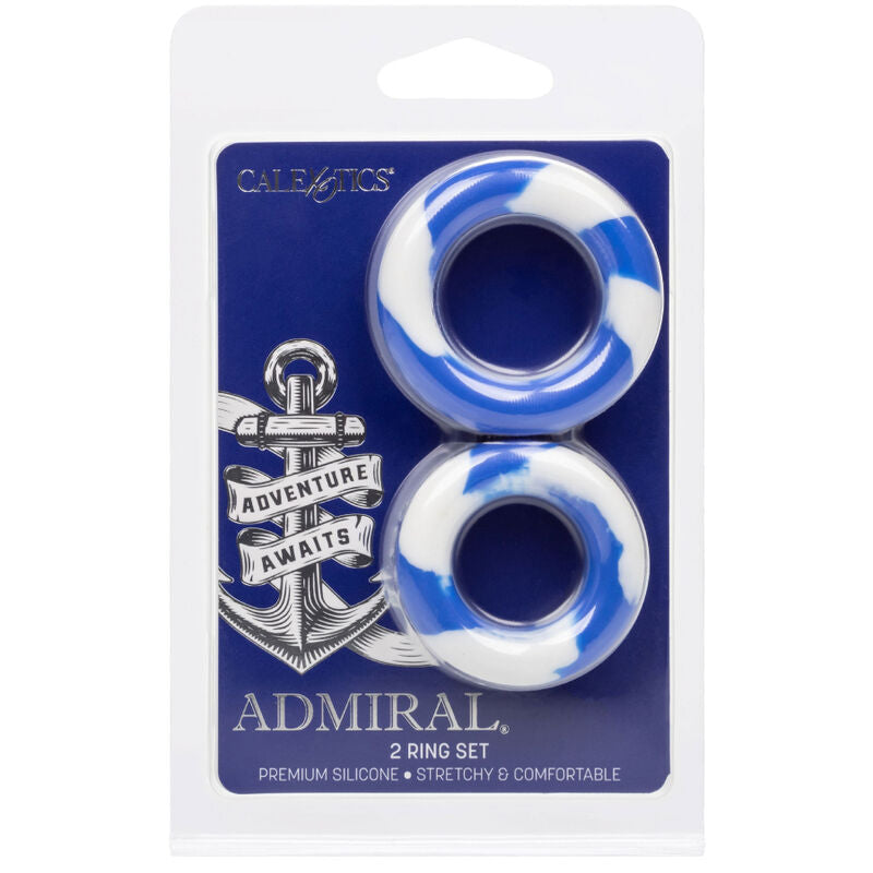 CALEXOTICS - ADMIRAL SET 2 COCK RINGS