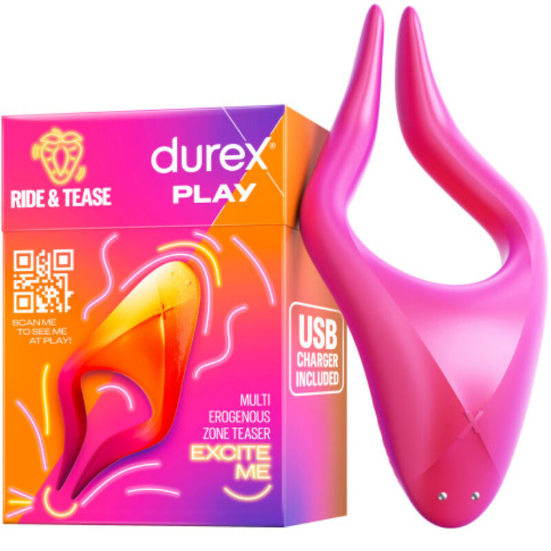 DUREX -  MULTI-STIMULATOR TOY RIDE & TEASE - 4