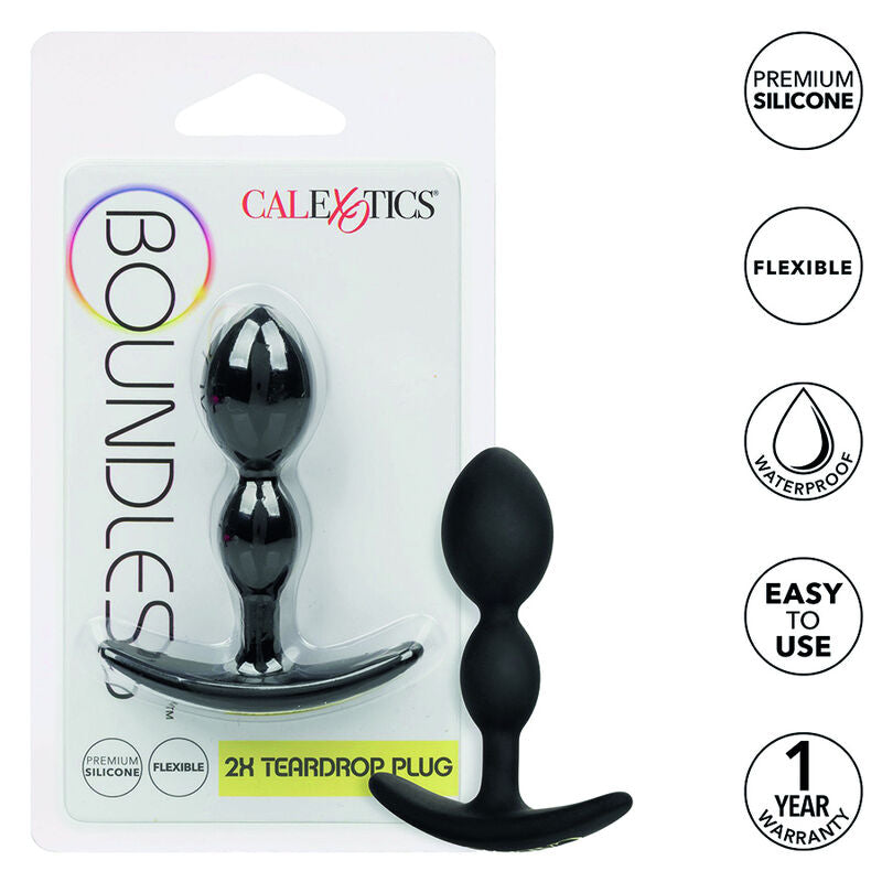 CALEXOTICS - BOUNDLESS 2X TEARDROP PLUG - 7