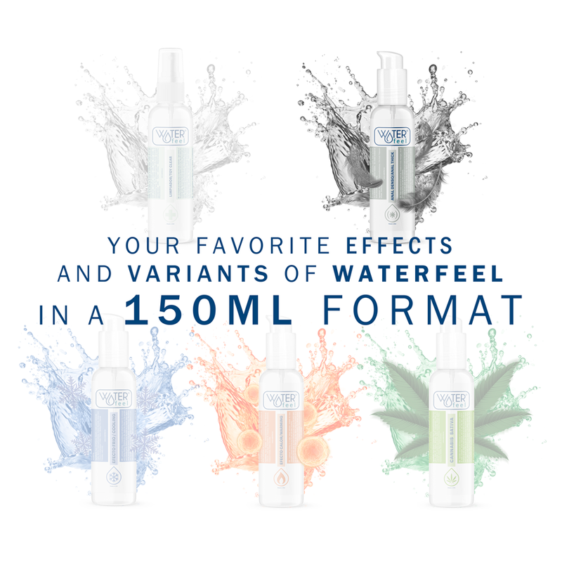 WATERFEEL - LUBRIFICANTE ANALE 150 ML - Secretroomsexyshop