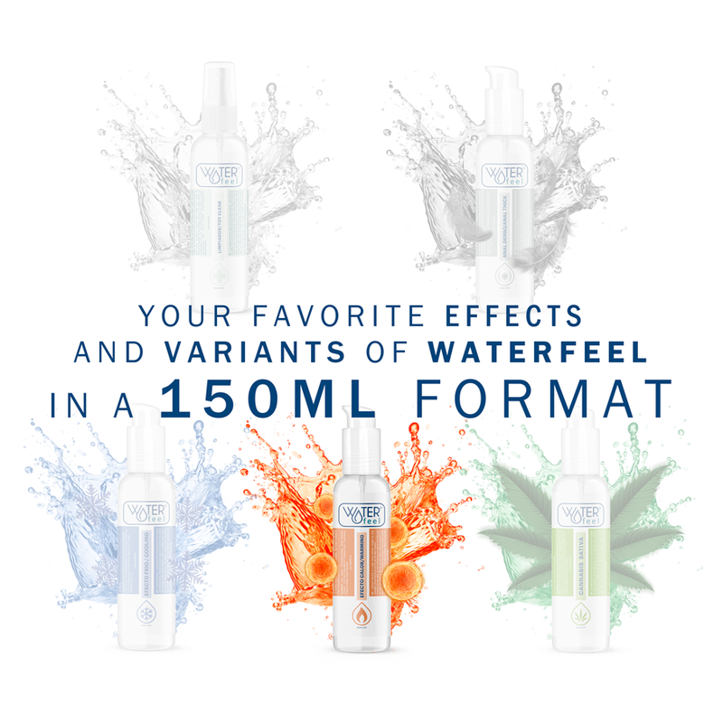 WATERFEEL - HEAT EFFECT LUBRICANT 150 ML - 5