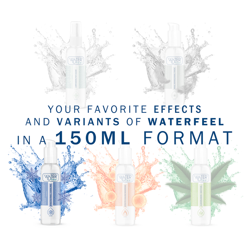 WATERFEEL - LUBRIFICANTE EFFETTO FREDDO 150 ML - Secretroomsexyshop