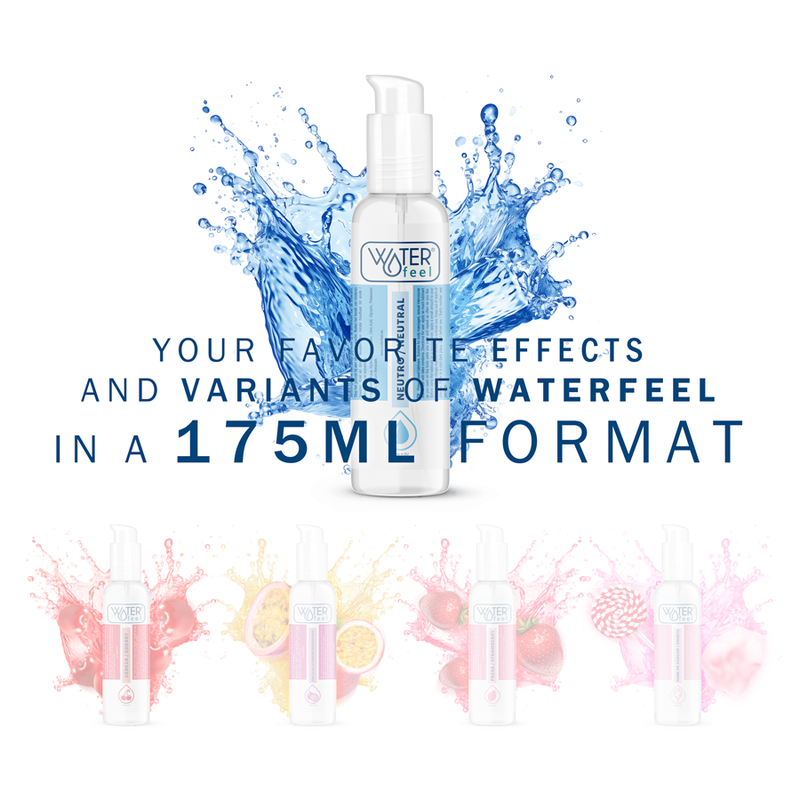 WATERFEEL - LUBRIFICANTE NATURALE 175 ML - Secretroomsexyshop