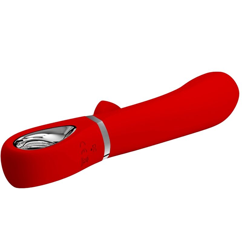 PRETTY LOVE - THOMAS MULTIFUNCTION G-SPOT VIBRATOR RED - 8