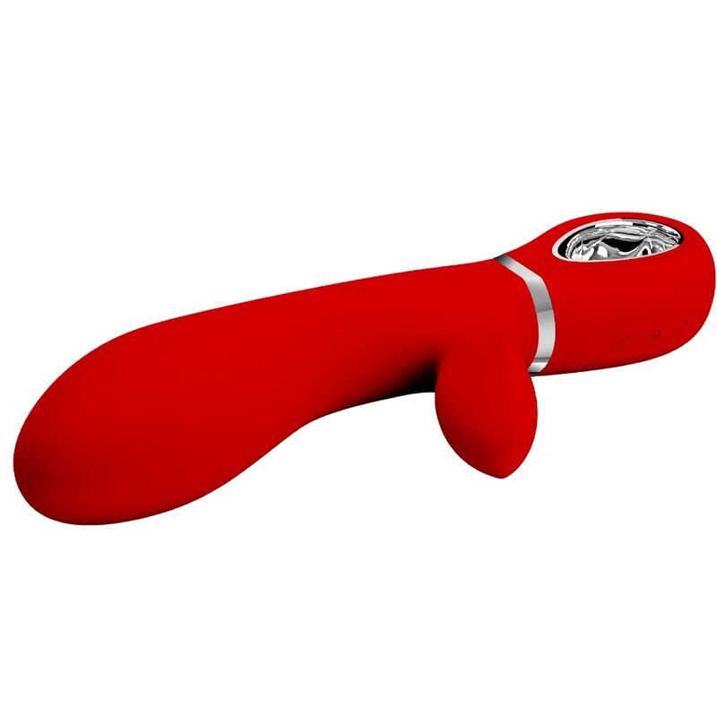 PRETTY LOVE - THOMAS MULTIFUNCTION G-SPOT VIBRATOR RED - 5