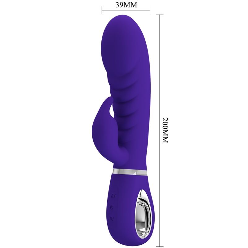 PRETTY LOVE - PRESCOTT MULTIFUNCTION G-SPOT VIBRATOR PURPLE - 4