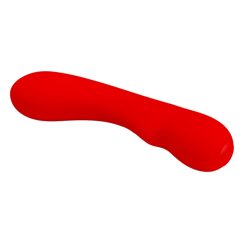 PRETTY LOVE - PRESCOTT RECHARGEABLE VIBRATOR RED - 5