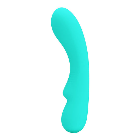 PRETTY LOVE - PRESCOTT RECHARGEABLE VIBRATOR AQUA GREEN - 1
