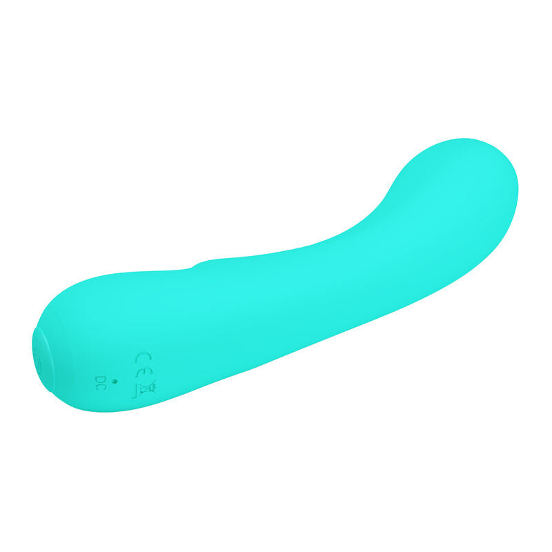 PRETTY LOVE - PRESCOTT RECHARGEABLE VIBRATOR AQUA GREEN - 3