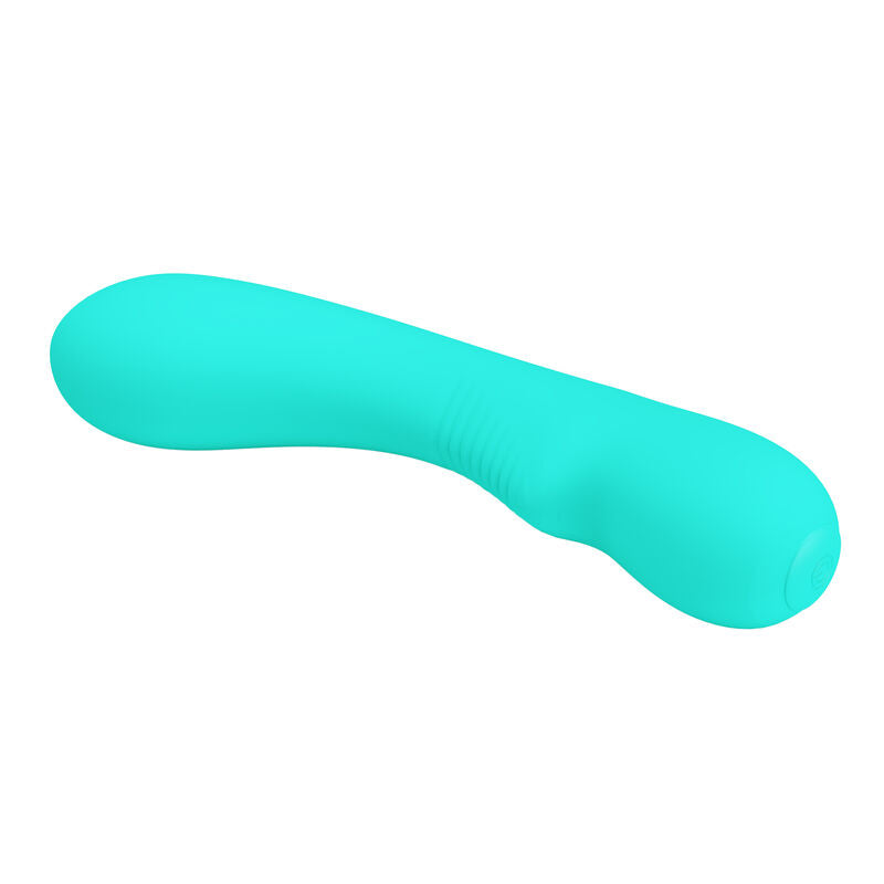 PRETTY LOVE - PRESCOTT RECHARGEABLE VIBRATOR AQUA GREEN - 4