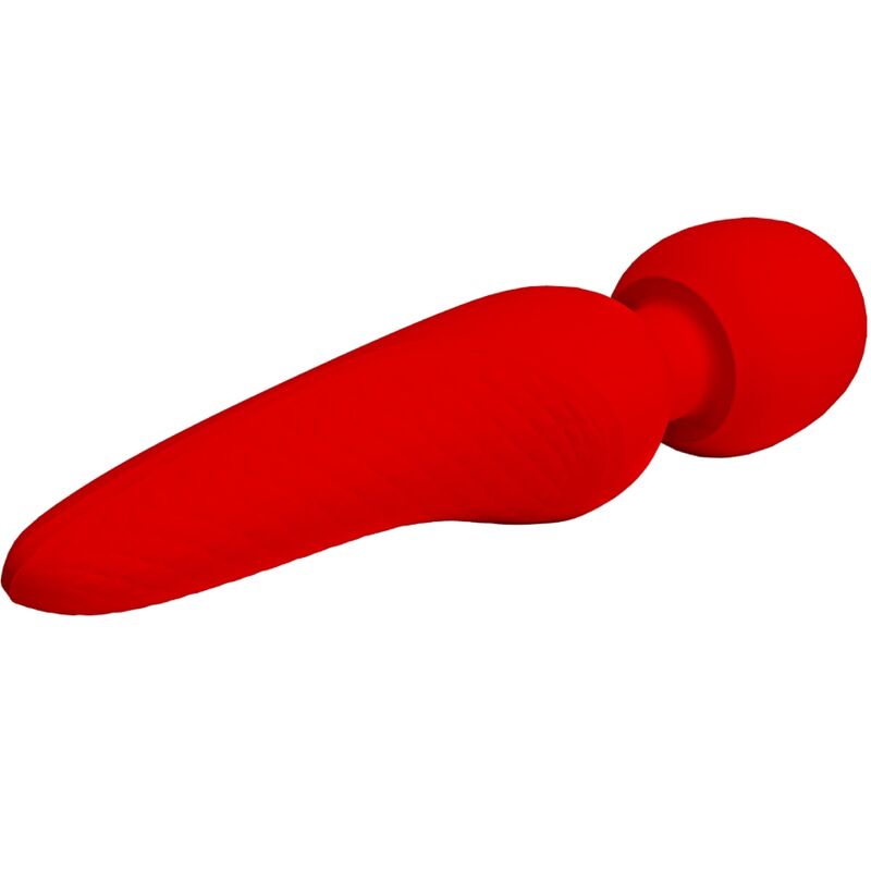 PRETTY LOVE - MEREDITH MASSAGER 12 VIBRATION MODES RED - 4