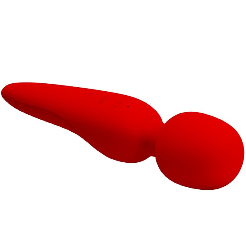 PRETTY LOVE - MEREDITH MASSAGER 12 VIBRATION MODES RED - 5