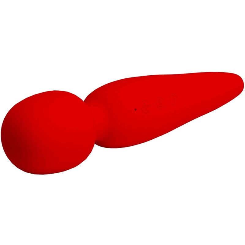 PRETTY LOVE - MEREDITH MASSAGER 12 VIBRATION MODES RED - 3