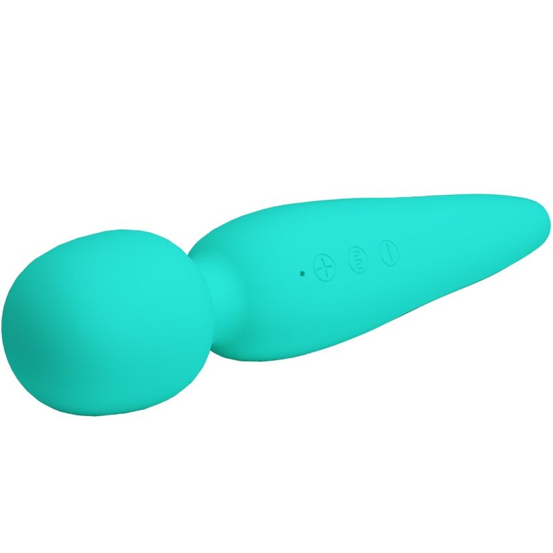 PRETTY LOVE - MEREDITH MASSAGER 12 VIBRATION MODES AQUA GREEN - 3