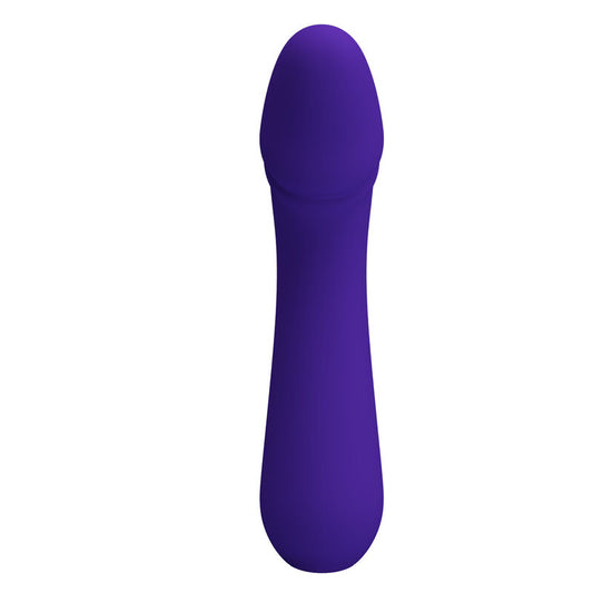 PRETTY LOVE - CETUS RECHARGEABLE VIBRATOR PURPLE - 1