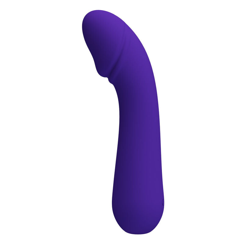 PRETTY LOVE - CETUS RECHARGEABLE VIBRATOR PURPLE - 2