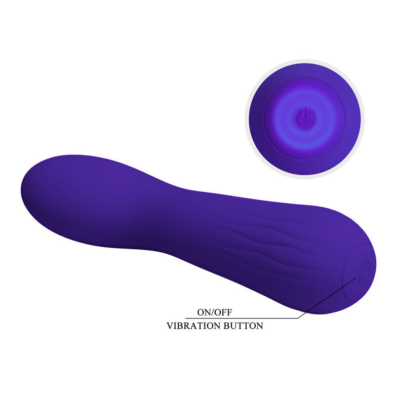 PRETTY LOVE - FAUN RECHARGEABLE VIBRATOR PURPLE - 6