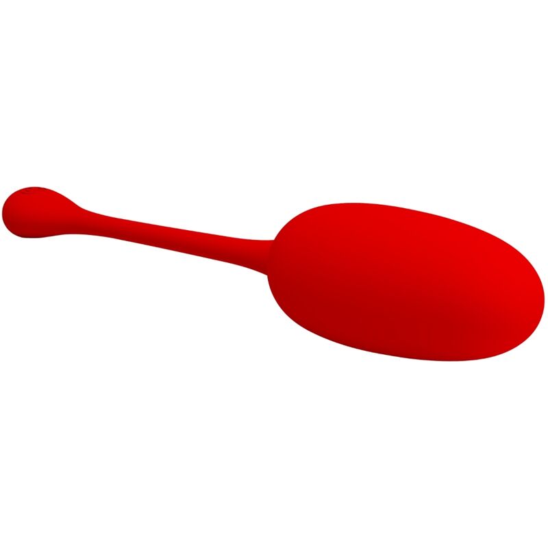 PRETTY LOVE - KNUCKER RED RECHARGEABLE VIBRATING EGG - 3