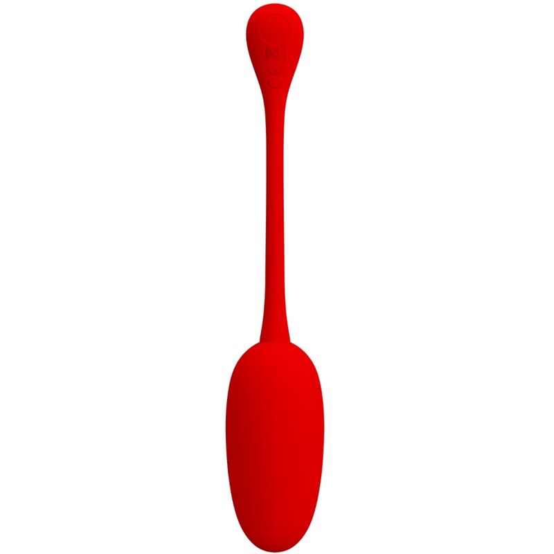 PRETTY LOVE - KNUCKER RED RECHARGEABLE VIBRATING EGG - 5