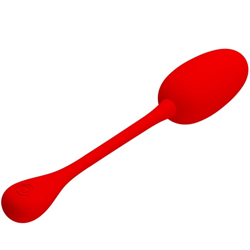 PRETTY LOVE - KNUCKER RED RECHARGEABLE VIBRATING EGG - 2