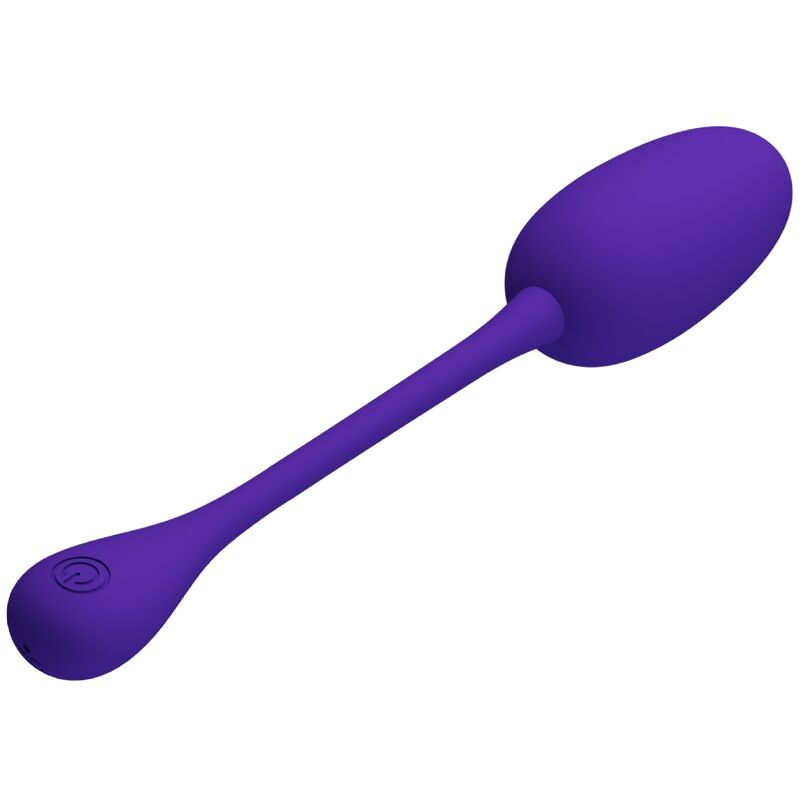 PRETTY LOVE - KNUCKER PURPLE RECHARGEABLE VIBRATING EGG - 3