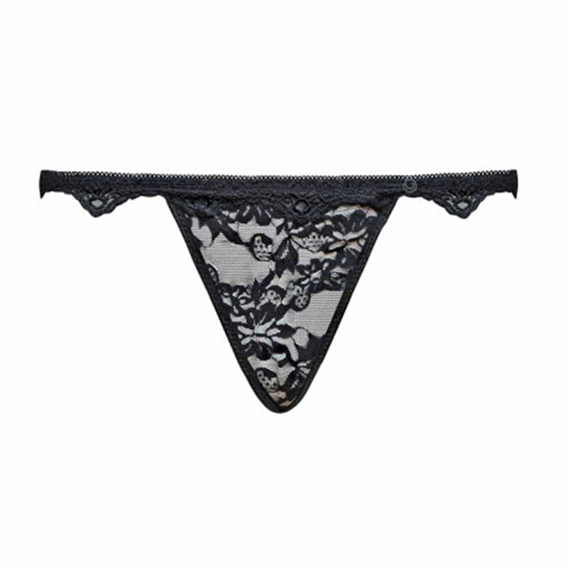 LIVCO CORSETTI FASHION - BELITA LC 90231 BRA + PANTY + GARTER BELT BLACK S/M - 5