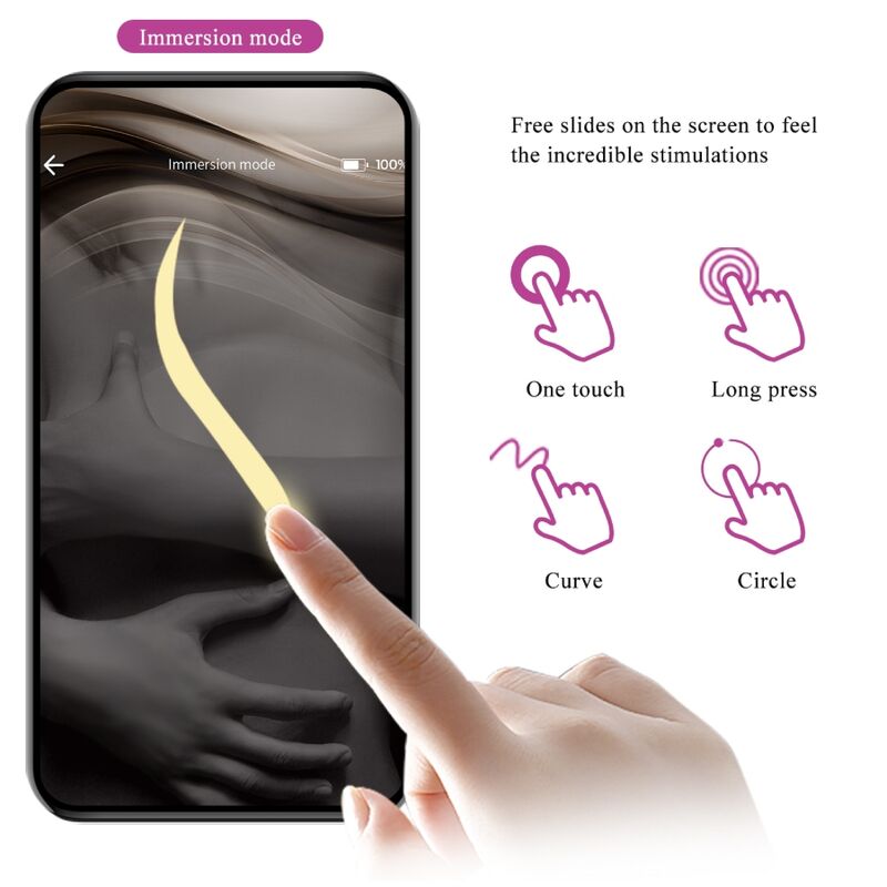 PRETTY LOVE - JAYLEEN VIBRATOR APP REMOTE CONTROL PURPLE - 17