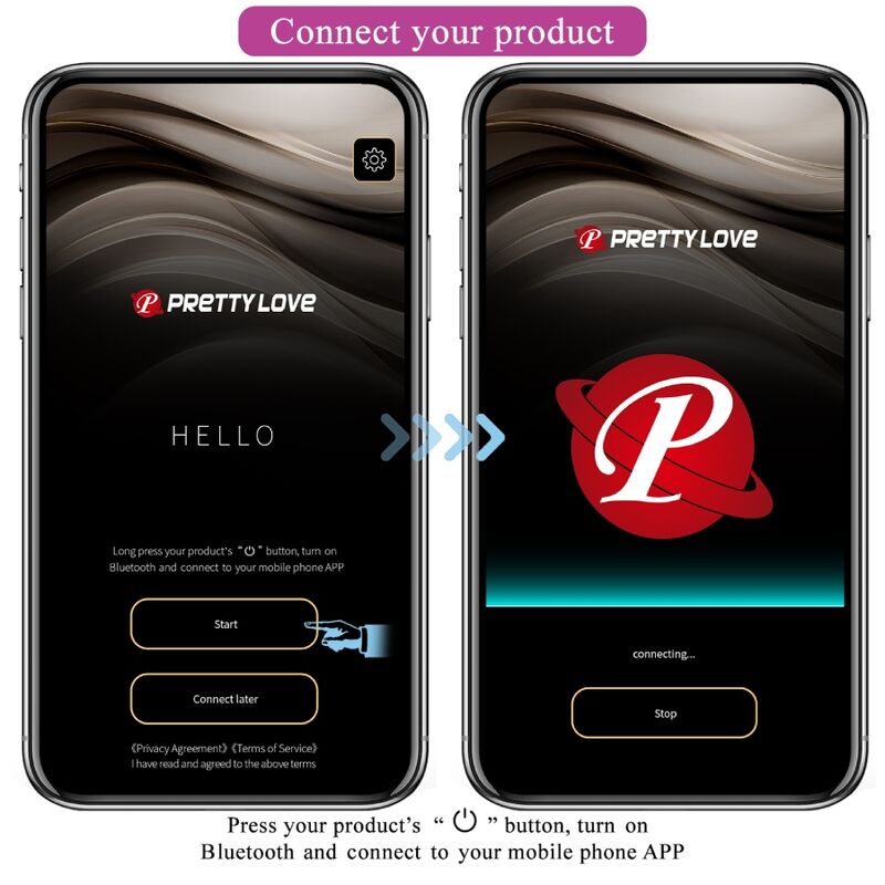 PRETTY LOVE - JAYLEEN VIBRATOR APP REMOTE CONTROL PURPLE - 15