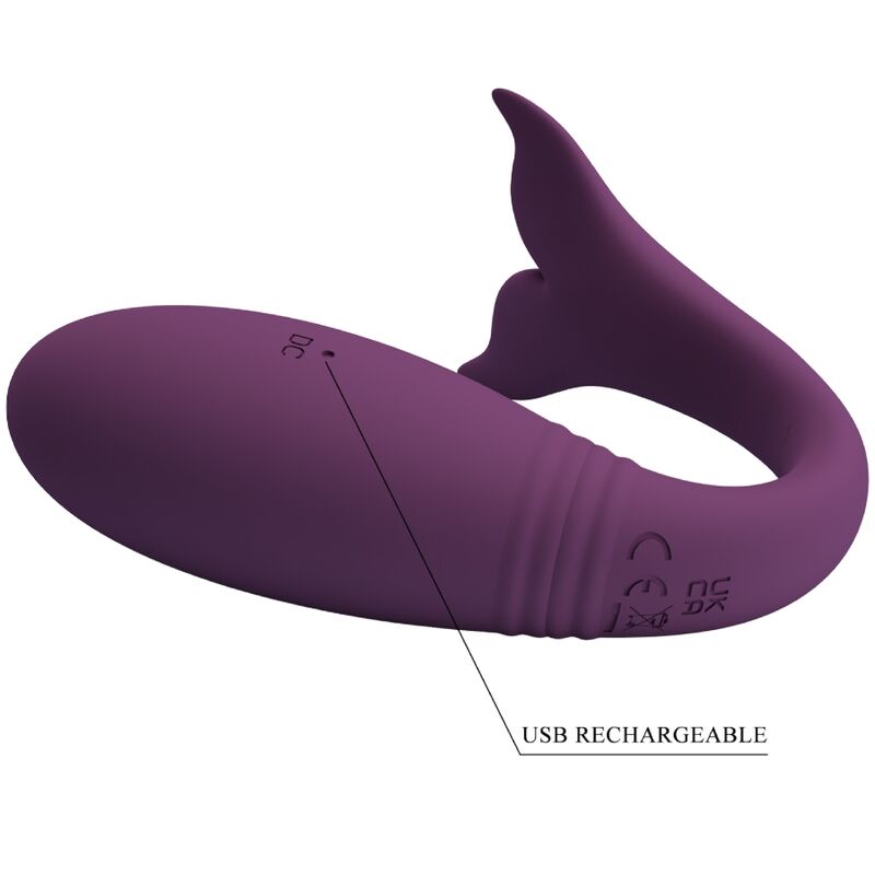 PRETTY LOVE - JAYLEEN VIBRATOR APP REMOTE CONTROL PURPLE - 9