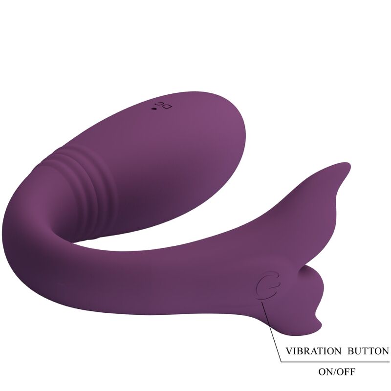PRETTY LOVE - JAYLEEN VIBRATOR APP REMOTE CONTROL PURPLE - 6
