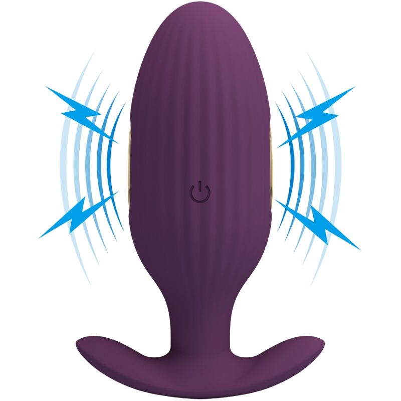PRETTY LOVE - JEFFERSON APP CONTROLLED ANAL PLUG PURPLE - 11