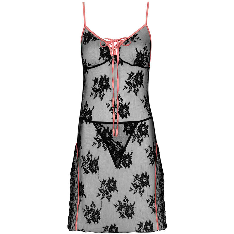 LIVCO CORSETTI FASHION - KARONIN LC 90628 SHIRT + PANTY BLACK - 3
