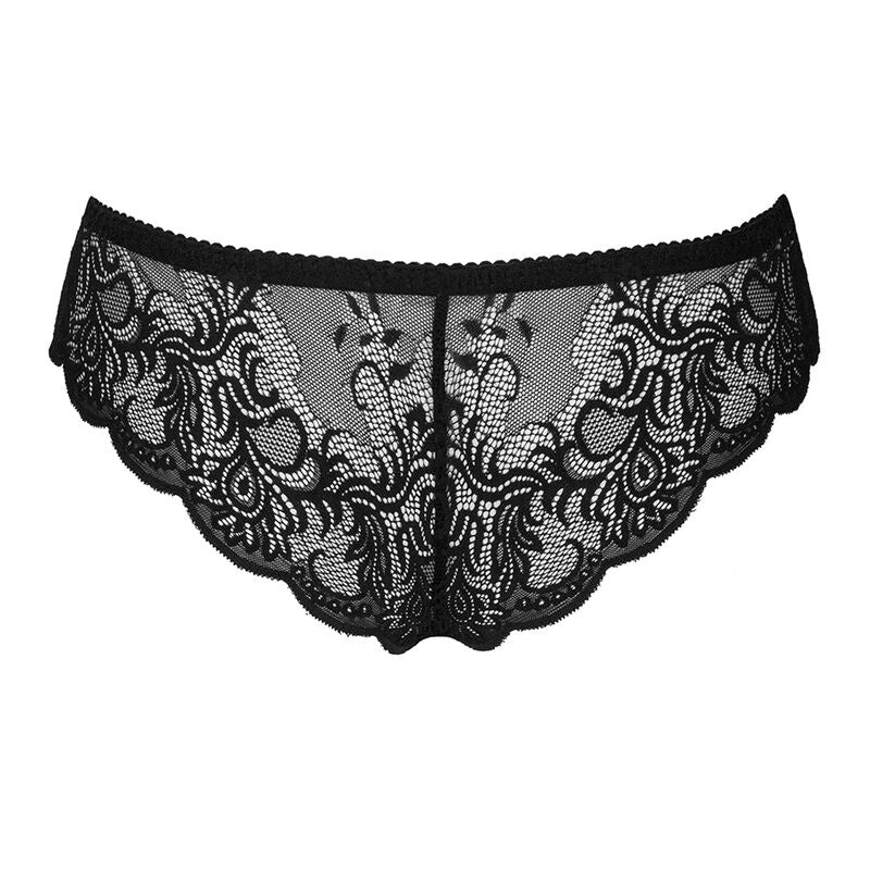 LIVCO CORSETTI FASHION - LOVE STORY LC 90679 PANTY CROTCHLESS BLACK - L/XL - 7