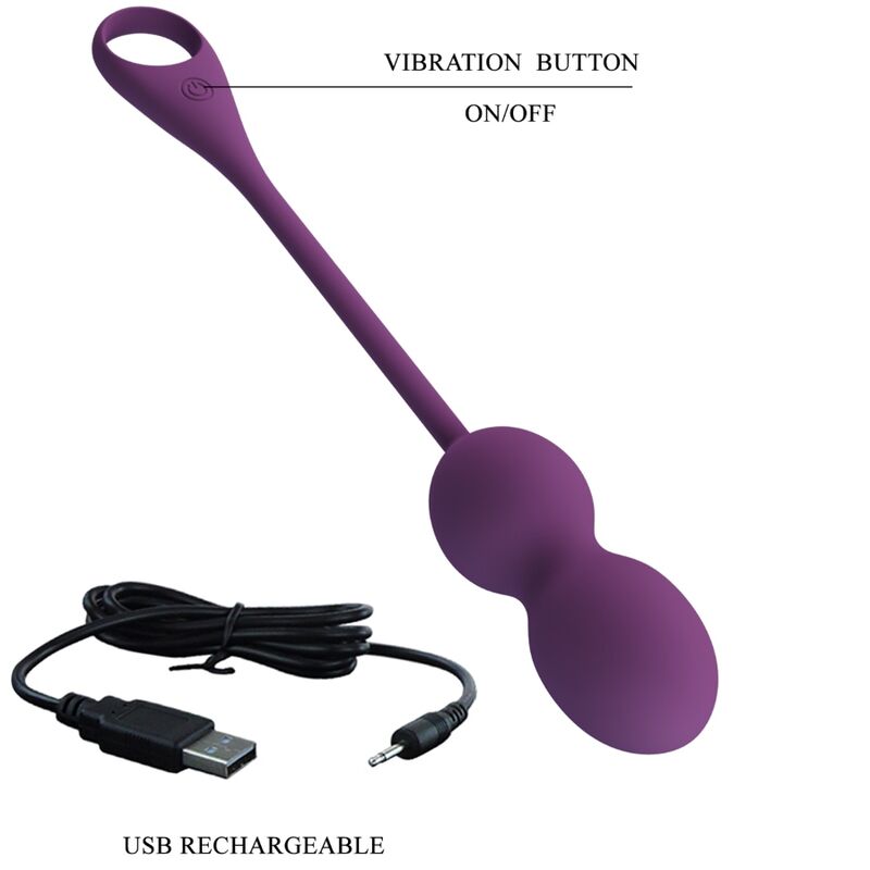 PRETTY LOVE - ELVIRA KEGEL BALLS APP REMOTE CONTROL PURPLE - 7