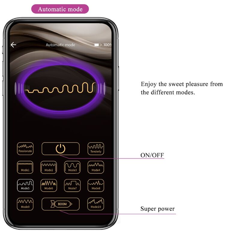 PRETTY LOVE - ELVIRA KEGEL BALLS APP REMOTE CONTROL PURPLE - 15