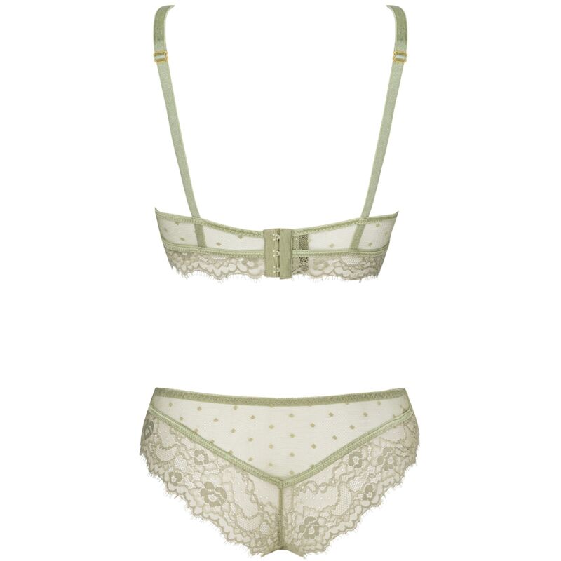 LIVCO CORSETTI FASHION - PINE LC 90667 BRA + PANTY KHAKI L/XL - 5